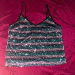 Sequin Wild Fable Top